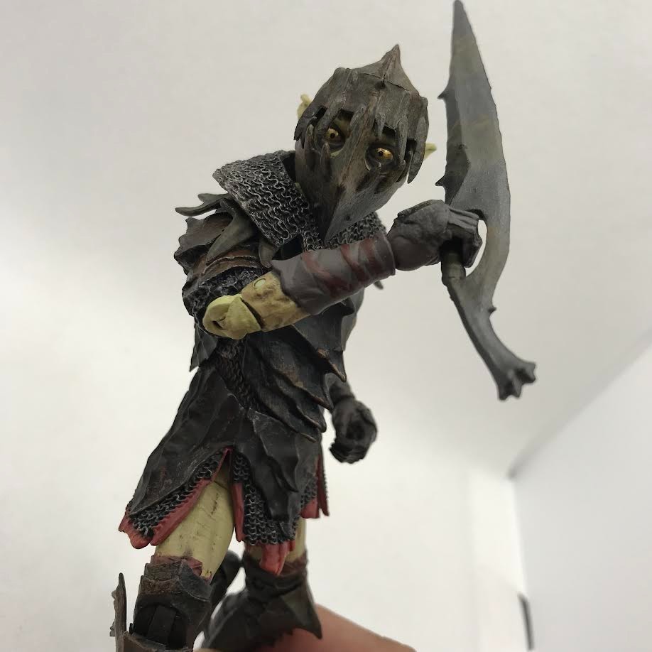 2021 Lord of the Rings Series 3 Moria Orc Figure Diamond Select USED LOOSE JC