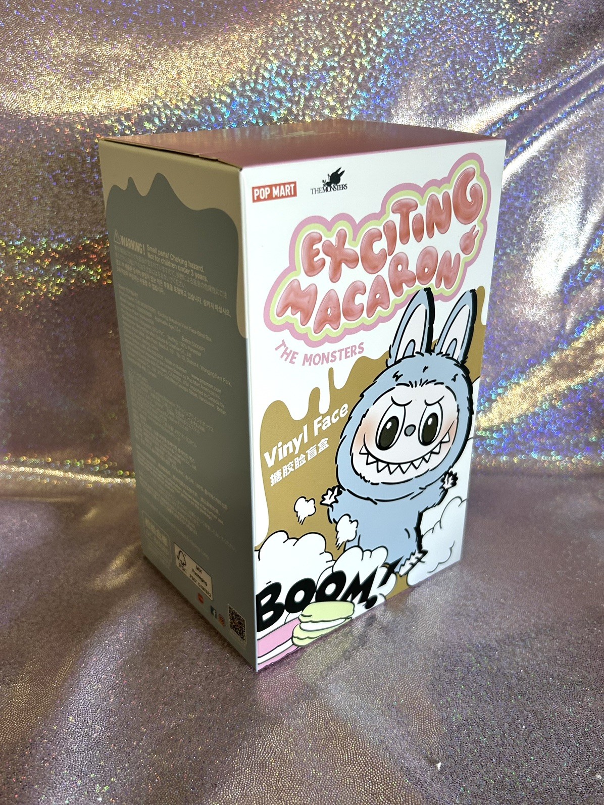 UNOPENED Pop Mart Authentic Exciting Macaron Labubu Pop Now – Sesame Bean