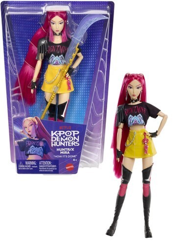 KPop Demon Hunters HUNTR/X: Mira “How It’s Done» Doll PRESALE (SHIPS ON 7/30/26)