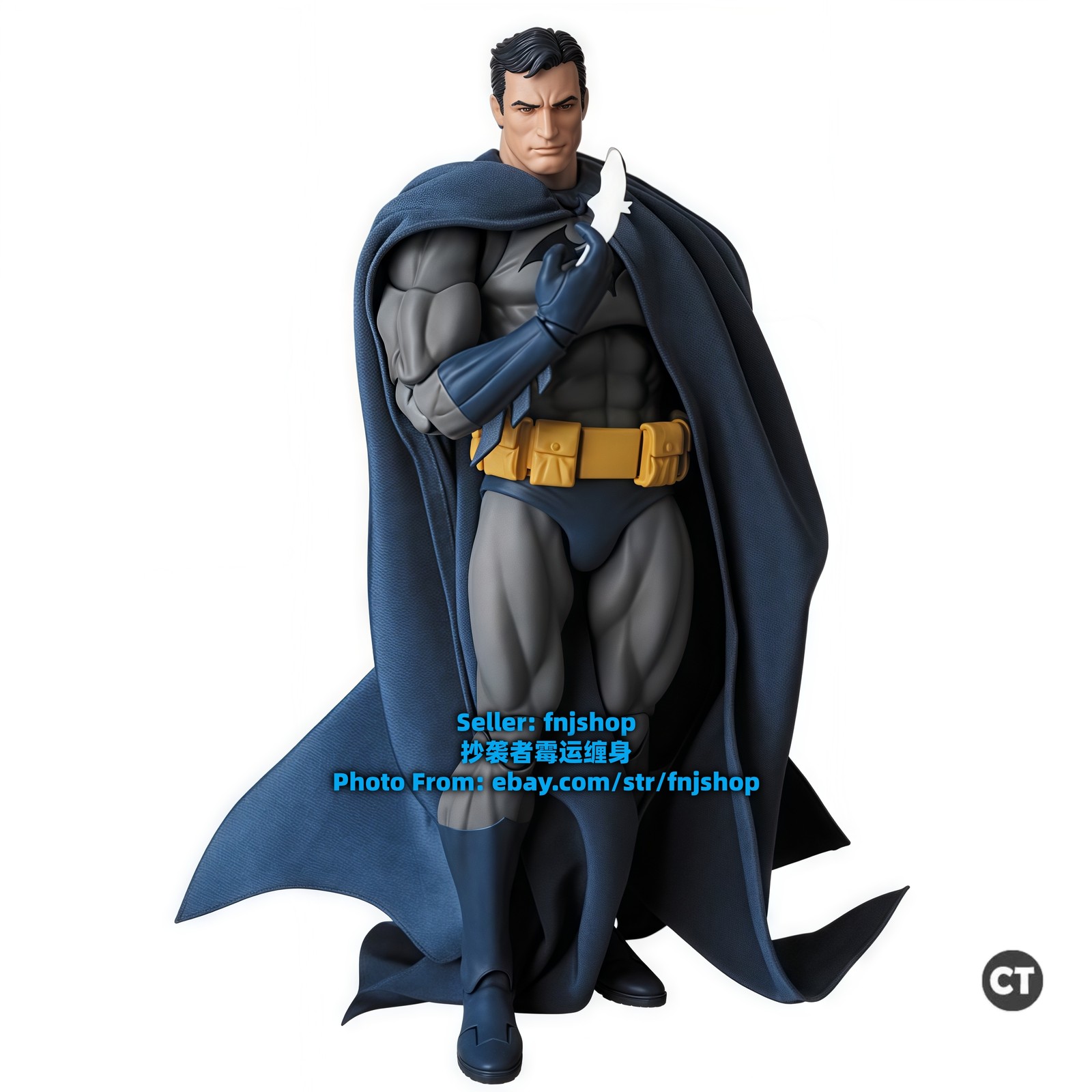 Hot-New CT Toys Hush Batman No.105 Blue Ver. 1/12 Action Figure Boxed (US STOCK)