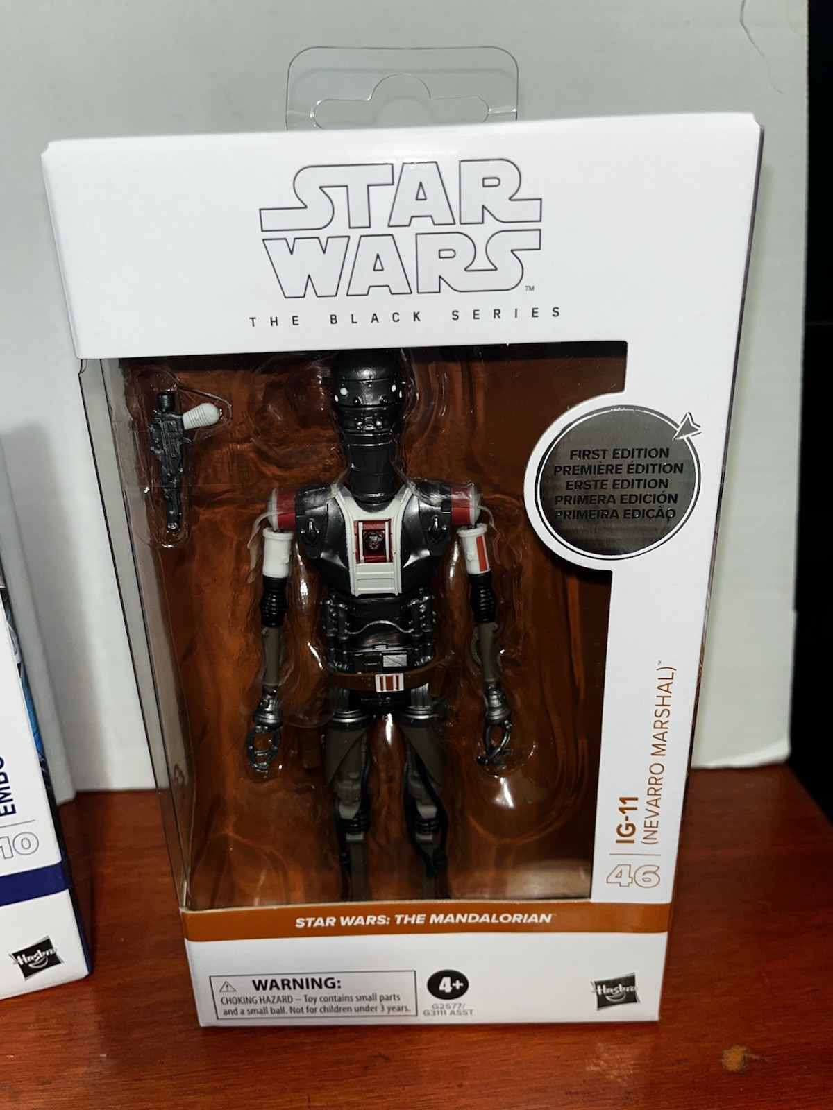 Star Wars Black Mandalorian&Grogu First Edition WAVE 2 All 4: EMBO SNOW DROID IG