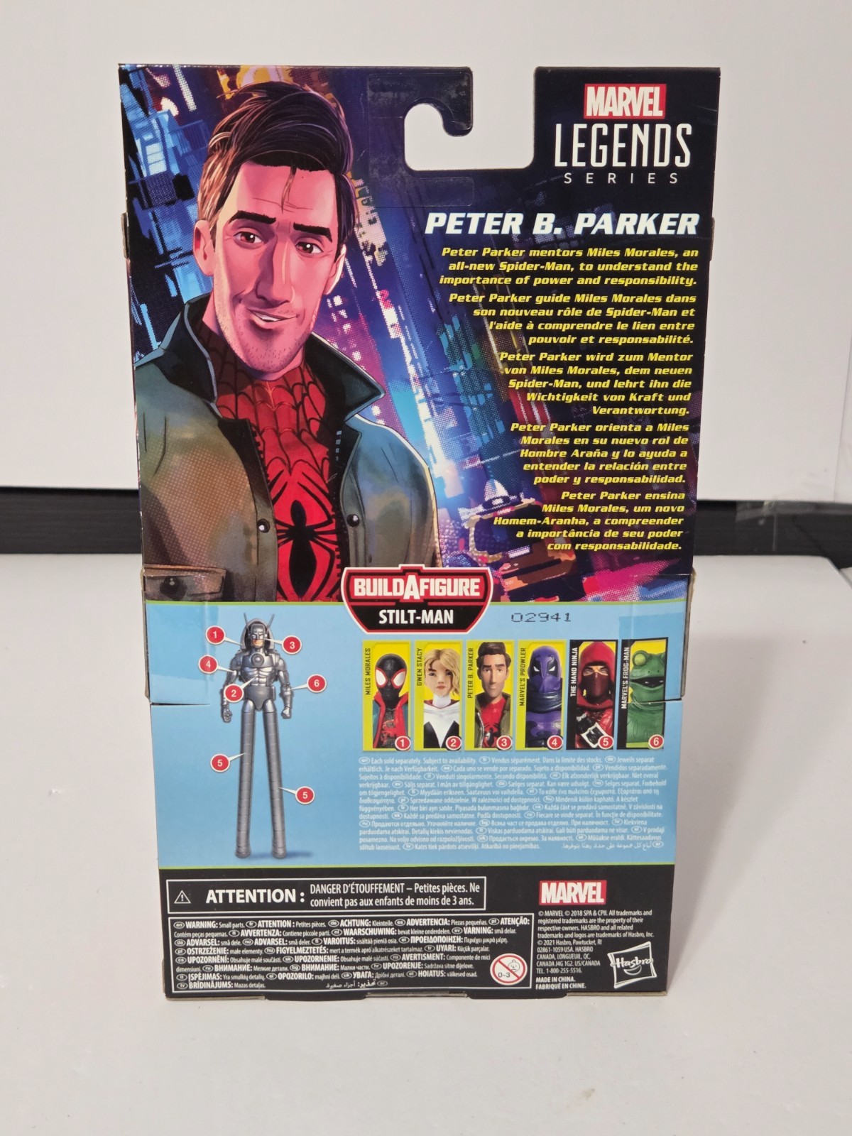 Marvel Legends Peter B. Parker (Spider-Man: Into the Spider-Verse)