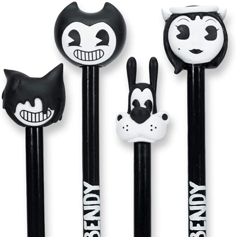 PHAT MOJO Bendy and the Ink Machine – Pen Topper (Set of 8) FACTORY SEALED !!!