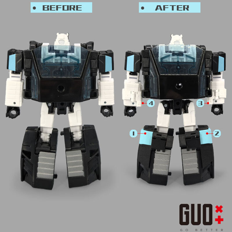 3D DIY Filler Upgrade Kit For Legacy United Armada Wheeljack GO BETTER
