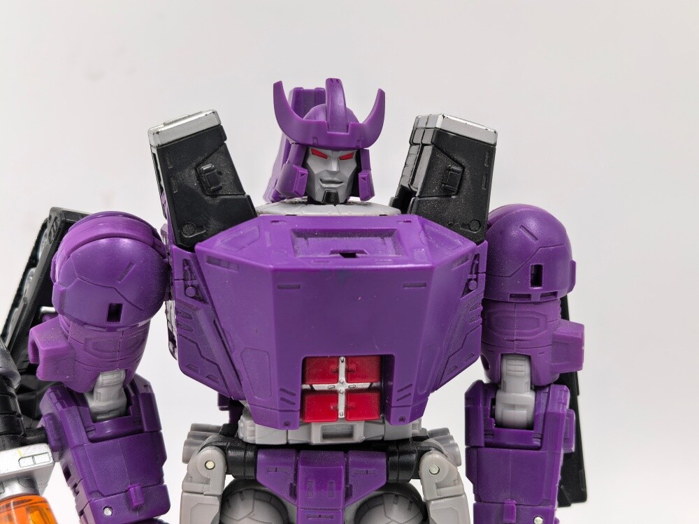 ABS Casting Head Shoe Backpack Cannon Upgrade Kit For SS86 Kingdom GS Galvatron