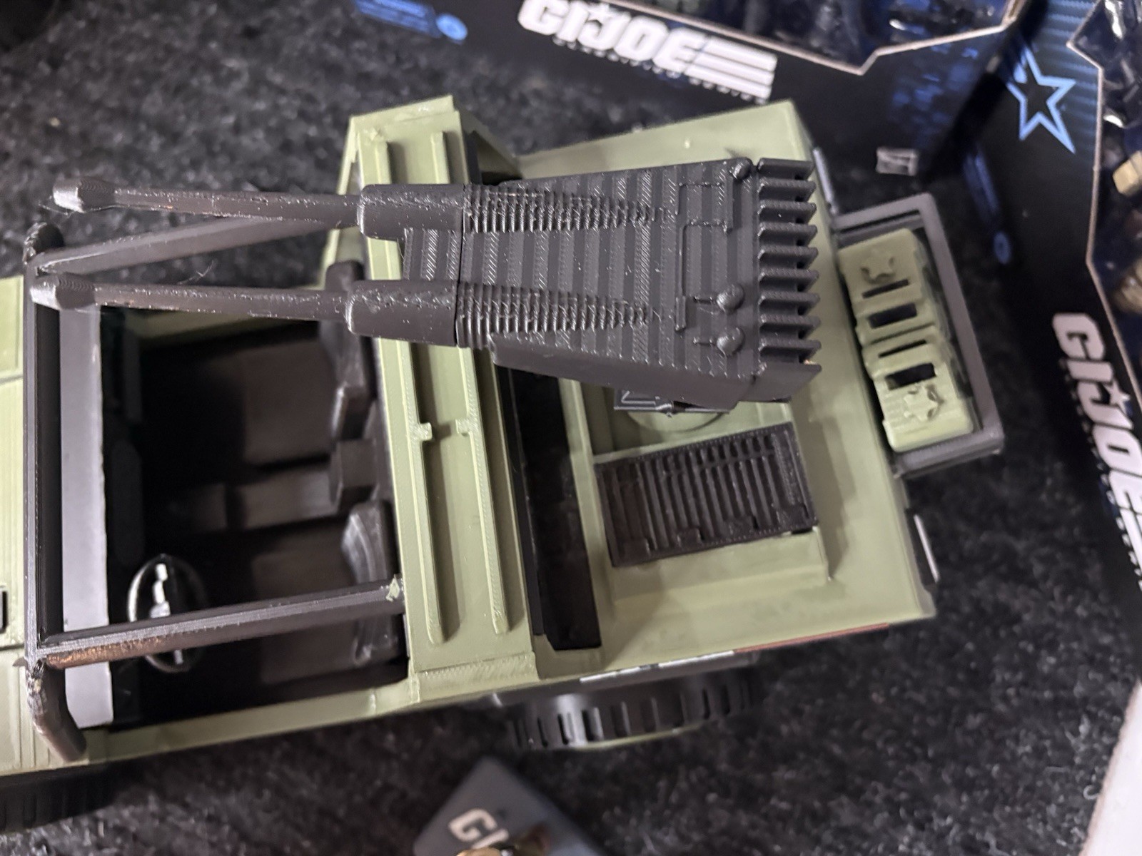 GI JOE VAMP MK-II 1/12 Scale – 3D Printed, Fully Detailed, Made to Order