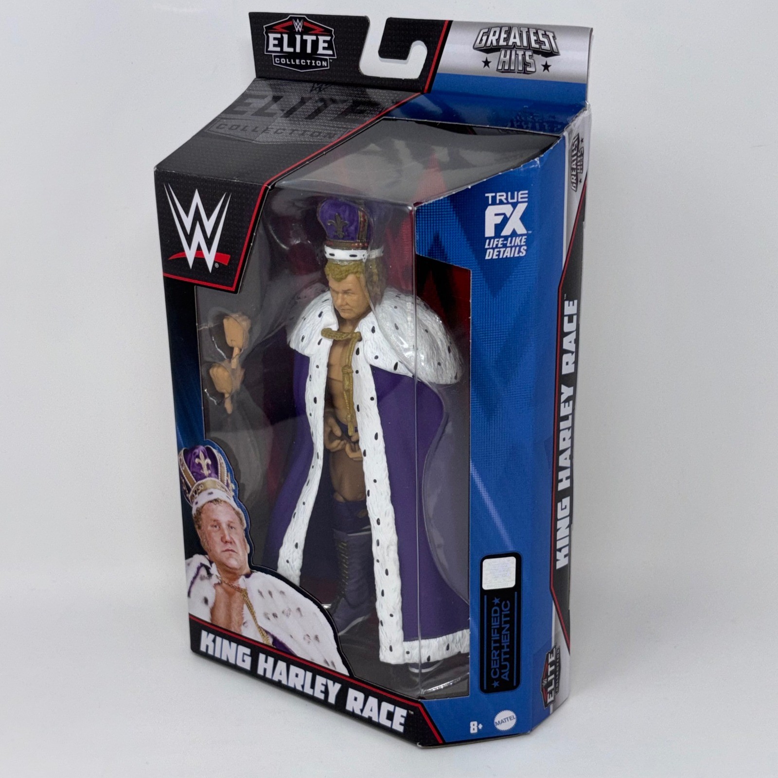 WWE Mattel Elite Greatest Hits Series 2 King Harley Race Action Figure NEW