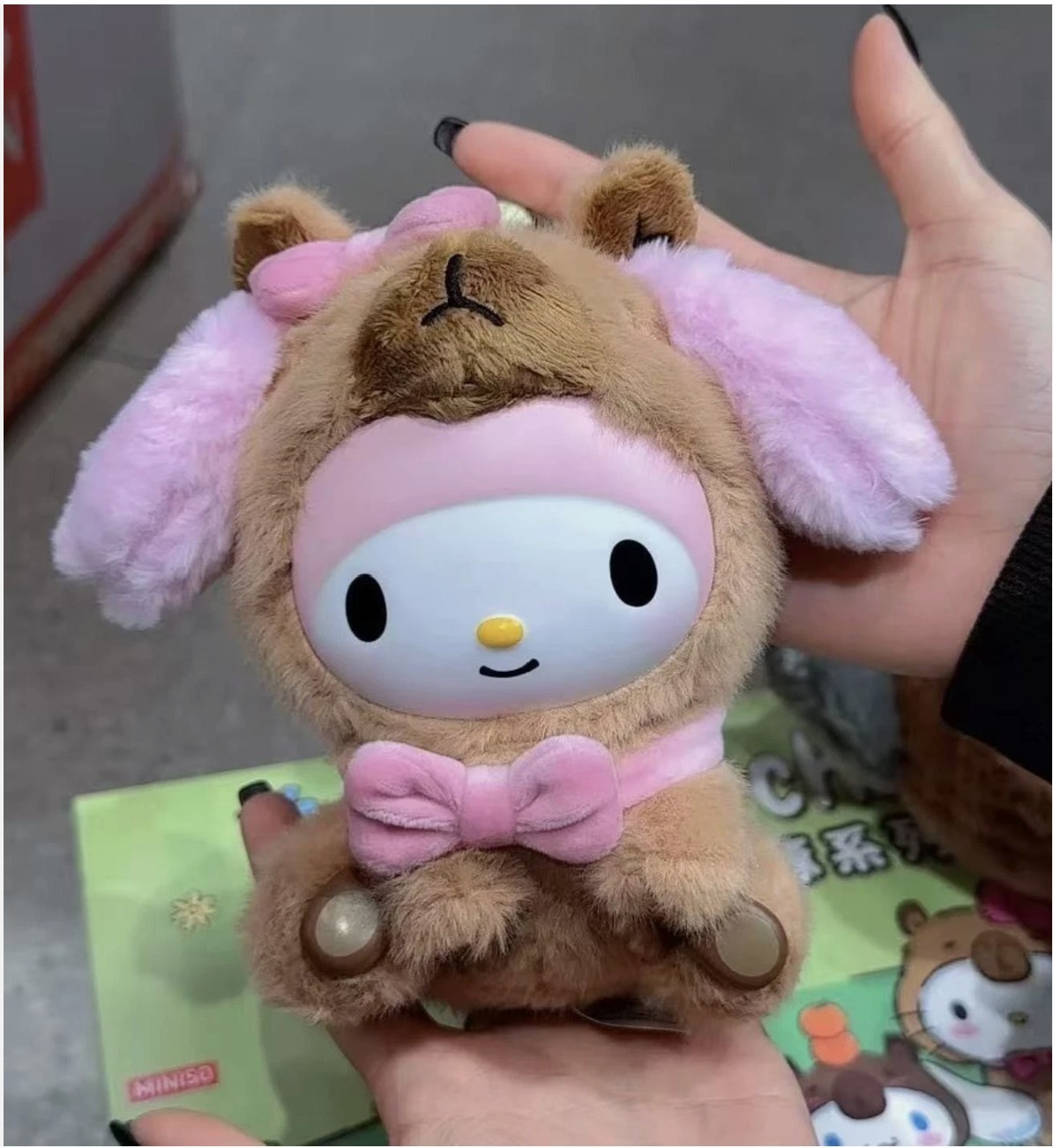 ✨New Authentic MINISO Sanrio Characters Capybara Series Plushie U-Pick US STOCK