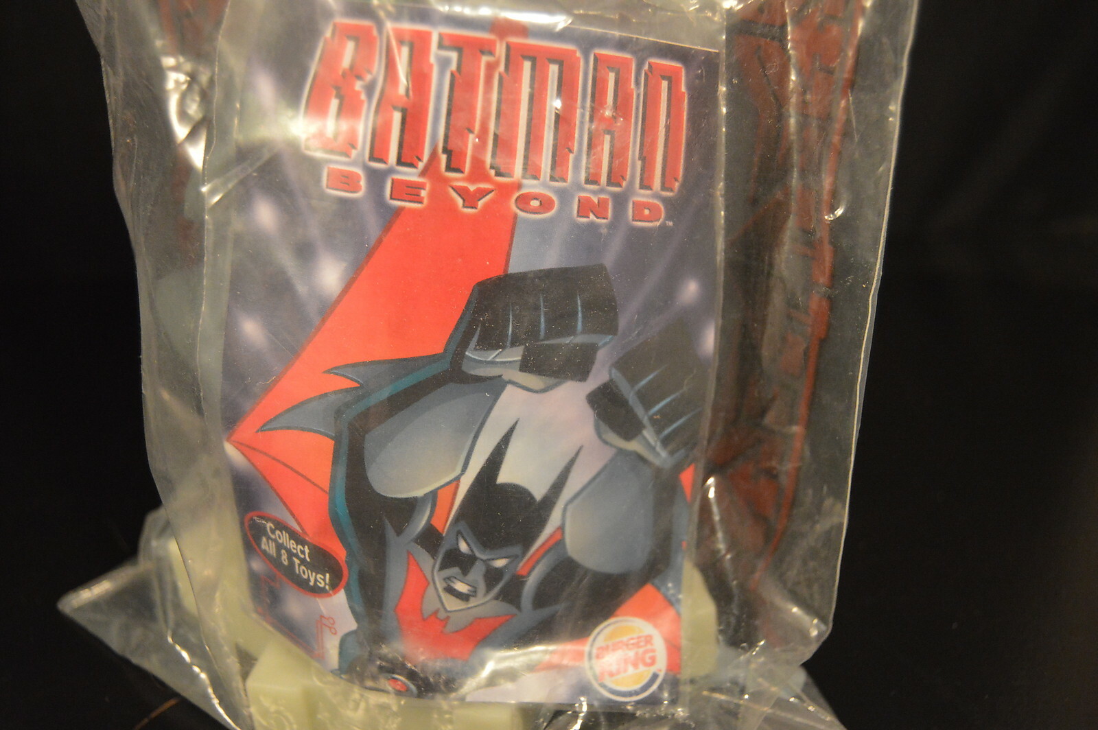 Lot of 2 «BATMAN BEYOND» BURGER KING TOYS action hero NOS Fast Food TV & MOVIE