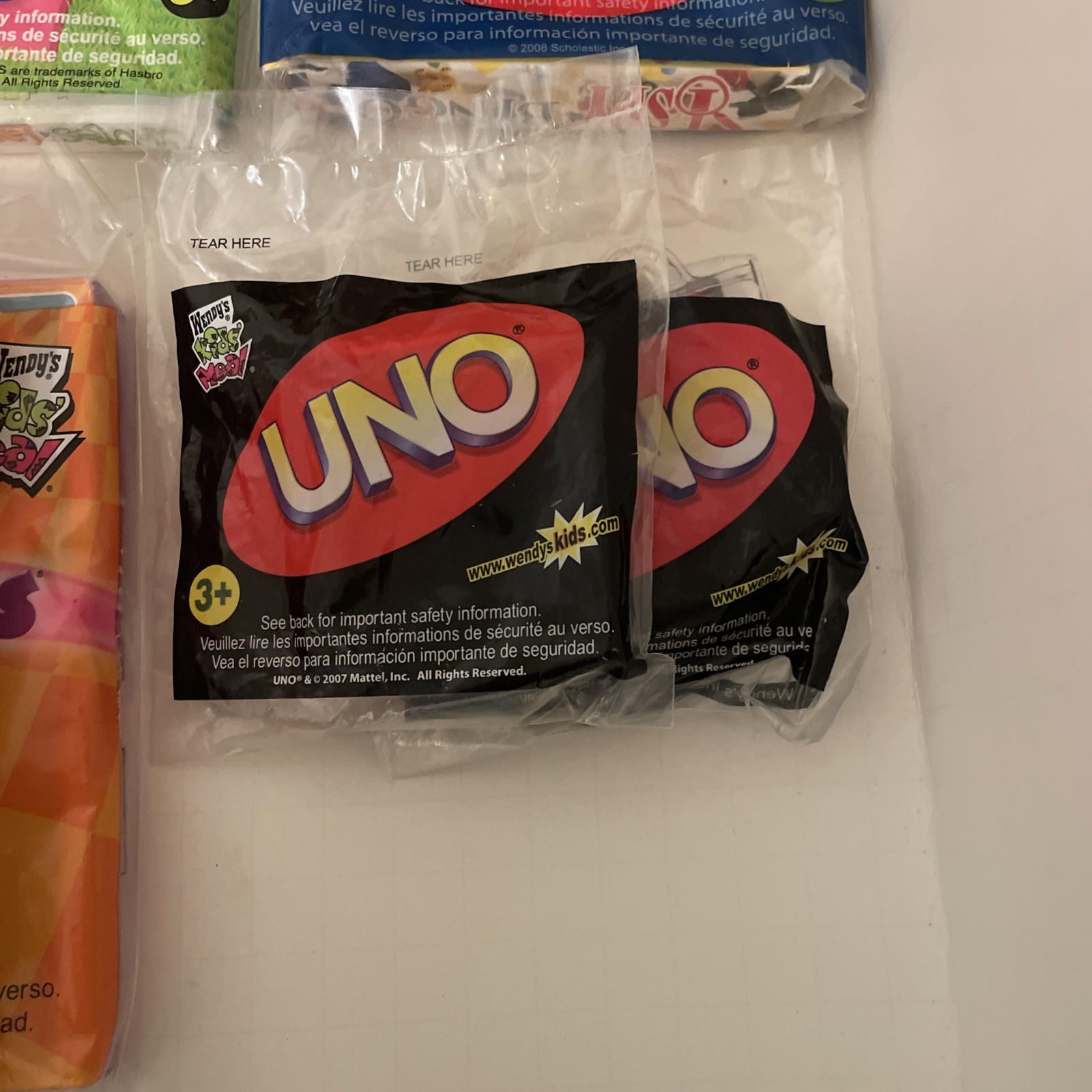 Lot Of 14 Wendy’s Kids Meal Games – Ages 3 And Up – 2004 To 2008 – Most Sealed