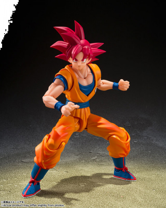 Bandai S.H.Figuarts Super Saiyan God Son Son Goku (God Aura) (Dragon Ball Z)