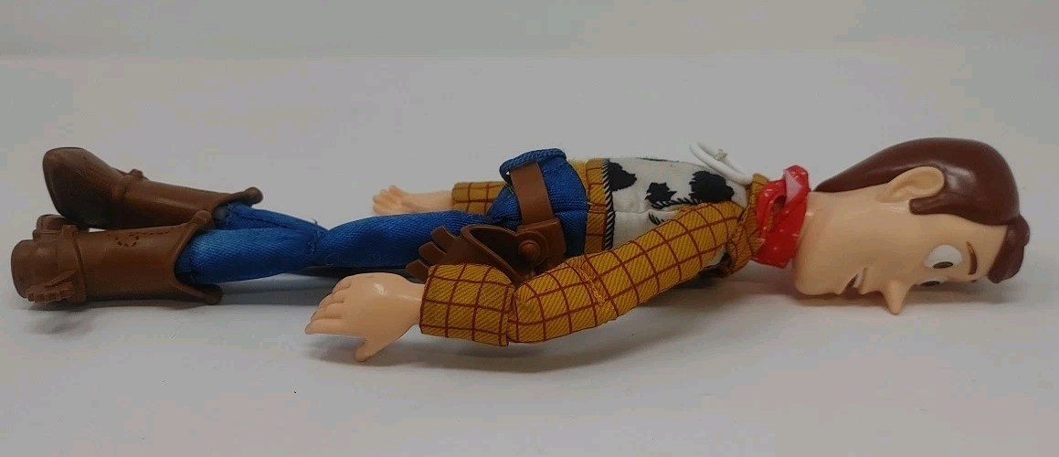 Disney Pixar 2021 Mattel Toy Story Woody Pull String Doll 12″ Tested