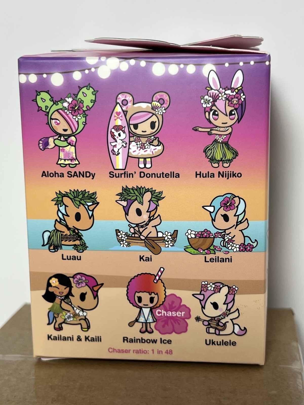 Tokidoki Hawaiian Ohana Rainbow Ice Chaser 3″ Vinyl Figure New