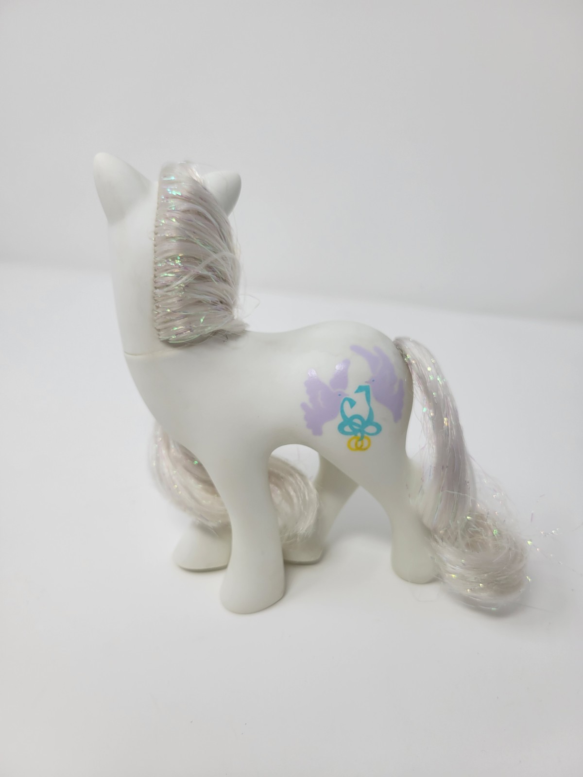 Vintage My Little Pony G1 Pony Bride 1989 Hasbro MLP Doves