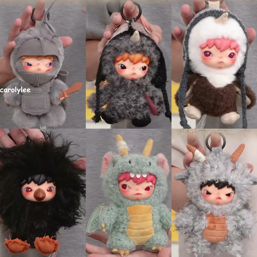 Authentic Hirono Mist-Walker Series Confirmed Blind Box Plush Pendent Toys