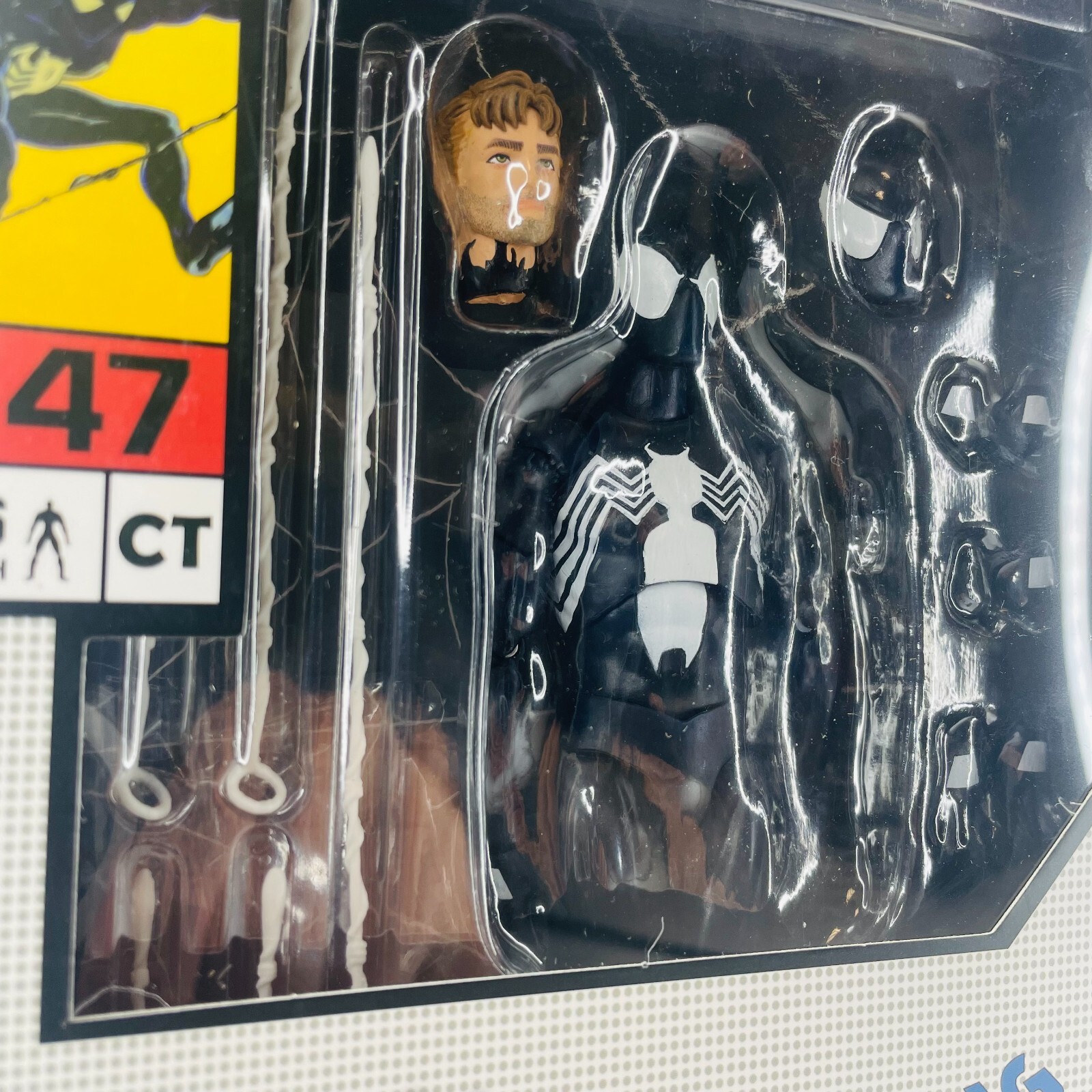 Spider-Man Black Costume Spiderman 6″ Action Figure CT Toys #147 New In Box
