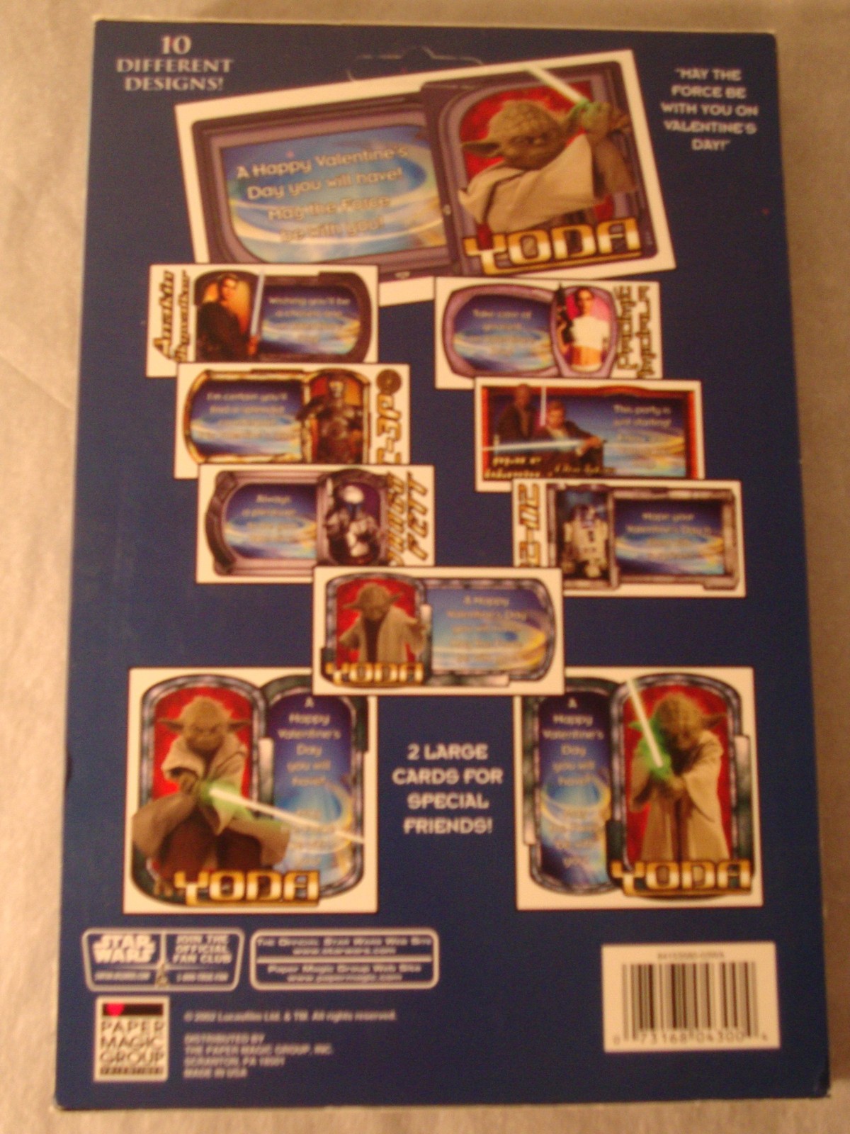 Star Wars Attack of the Clones 30 Foil Valentines