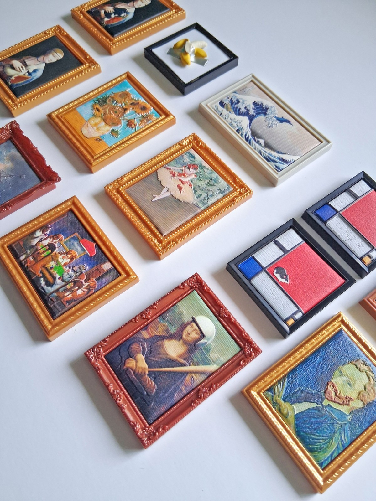 Zuru Mini Masterpieces Comedian Banana with Duct Tape & Other Rare Paintings Lot