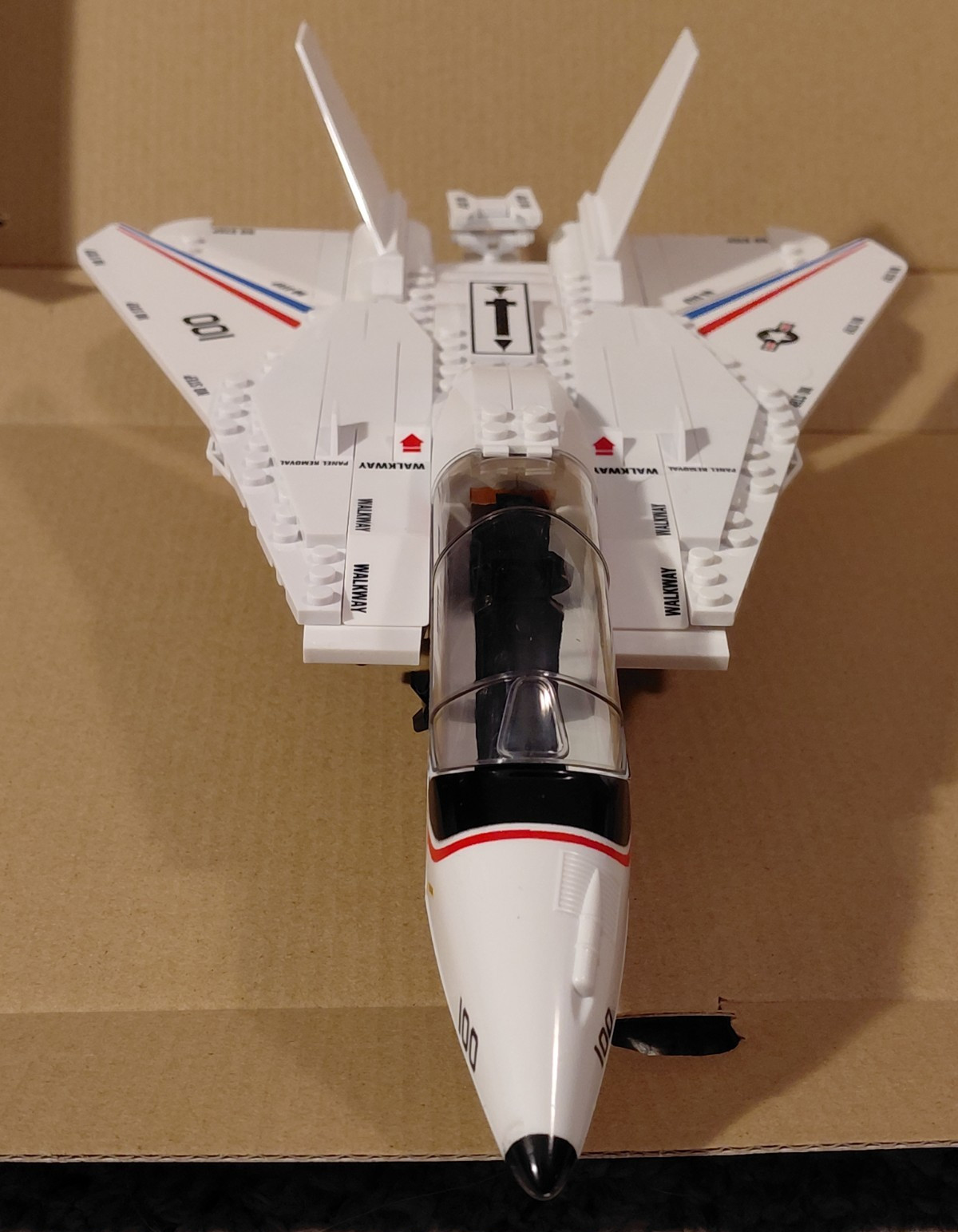 Mega Construx G.I. Joe Skystriker 100% Complete