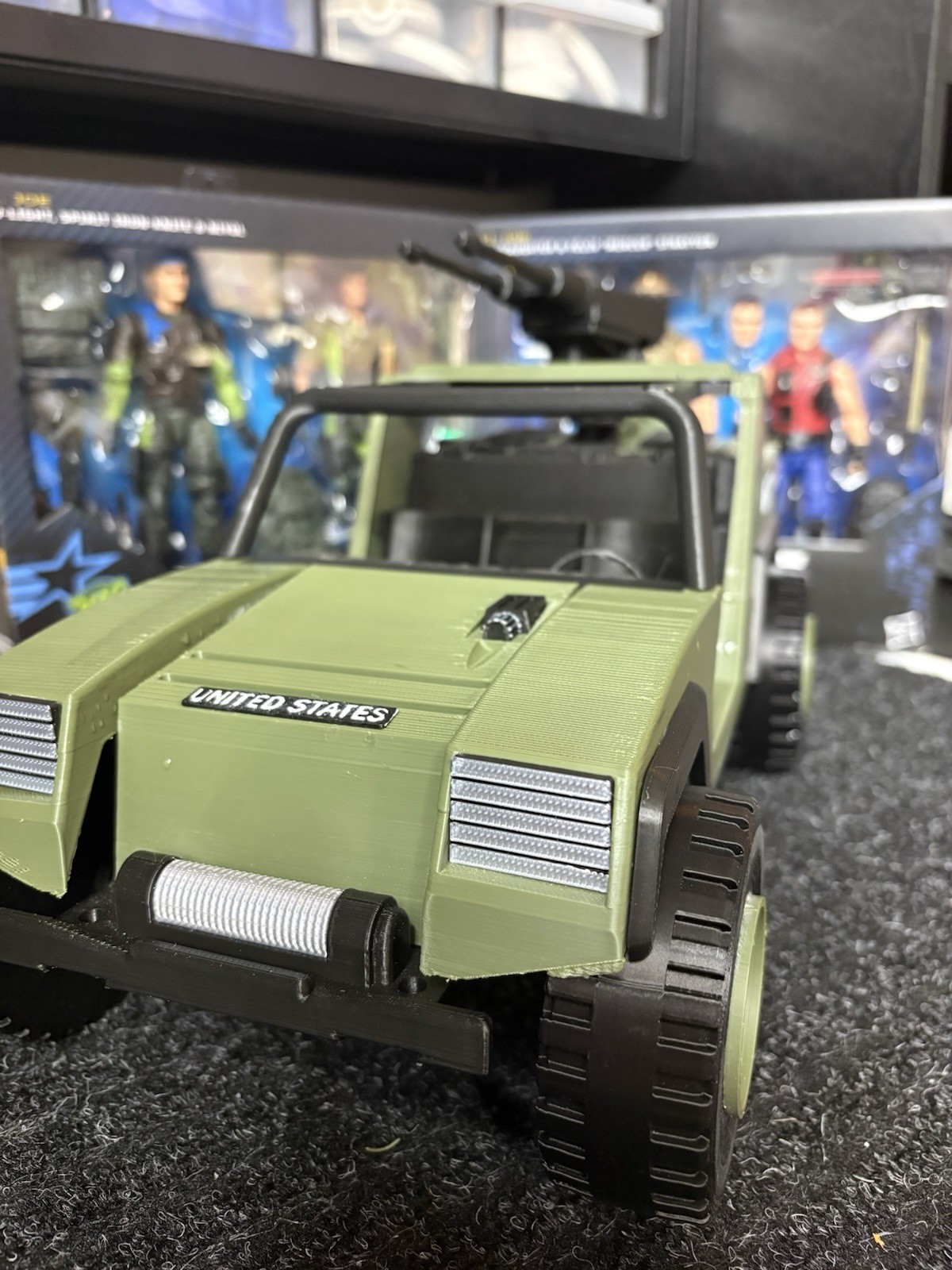 GI JOE VAMP MK-II 1/12 Scale – 3D Printed, Fully Detailed, Made to Order