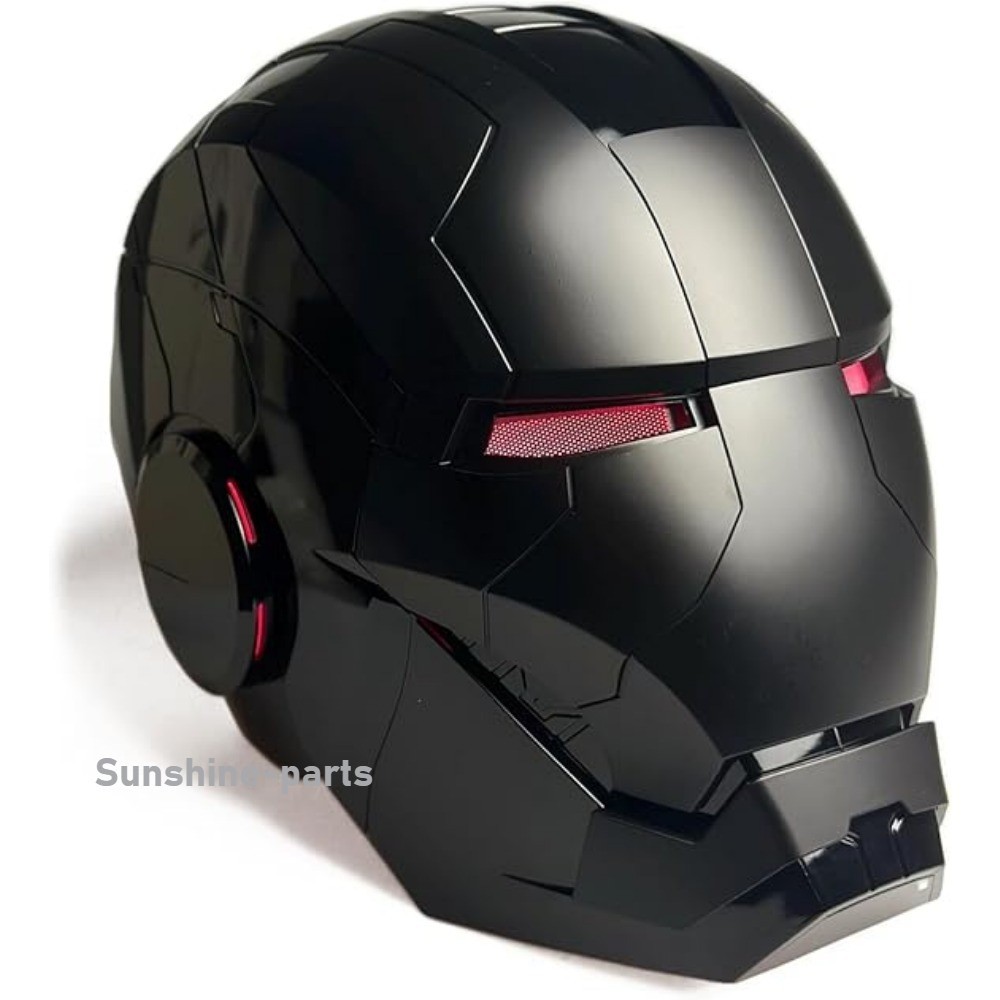 US!!! Autoking Iron Man Helmet MK5 1/1 Voice-controll Mask or Reactor Base Stand