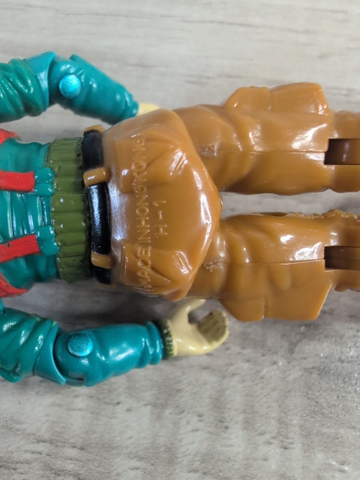 Vintage 1989 Hasbro GI Joe Downtown v1 3.75″ Action Figure Cobra ARAH Incomplete