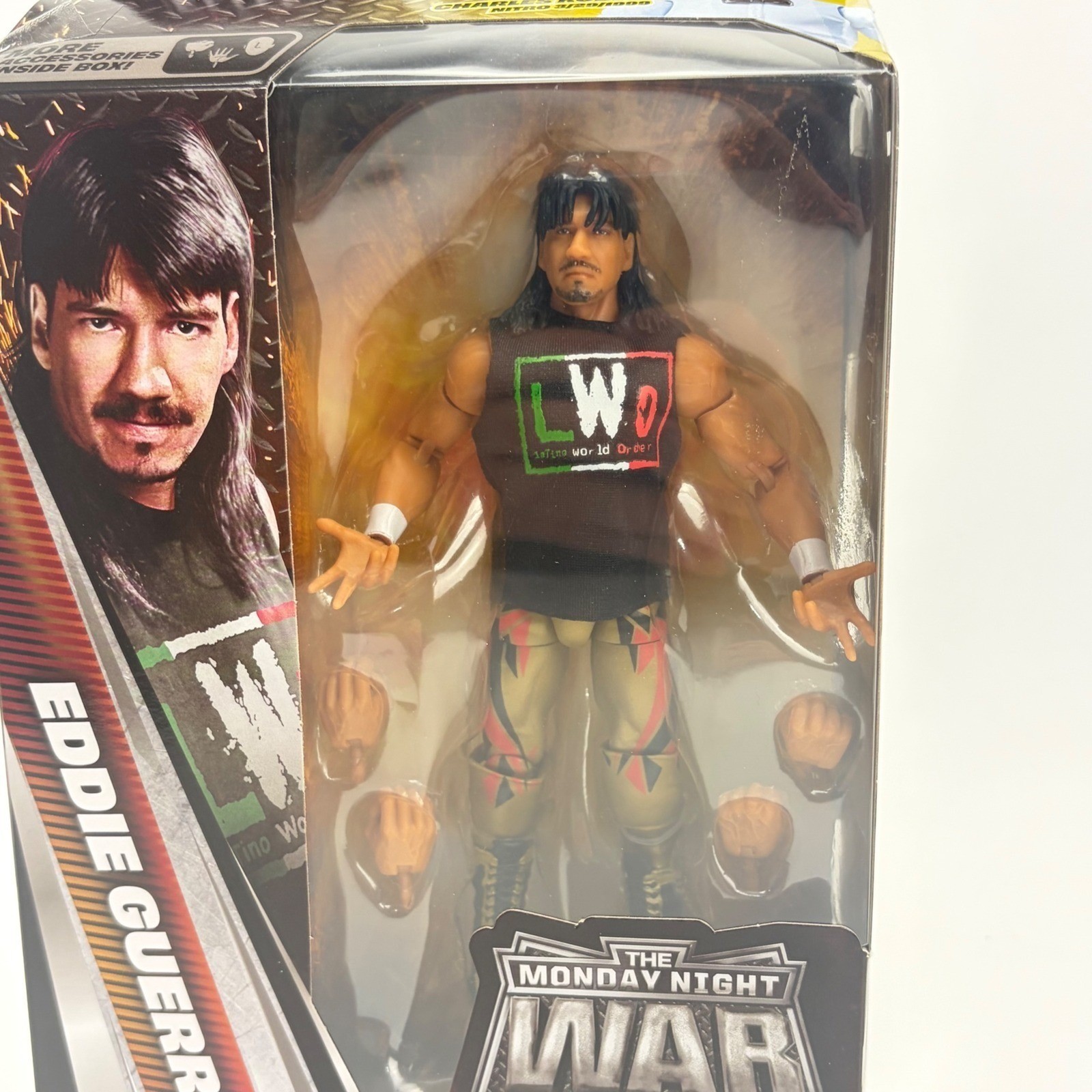 WWE Elite Greatest Hits Eddie Guerrero LWO Monday Night War Mattel Figure HVJ12