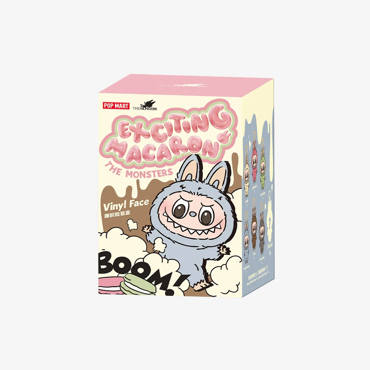 *USA* AUTHENTIC POP MART LABUBU MONSTERS EXCITING MACARON (VINYL FACE BLIND BOX)