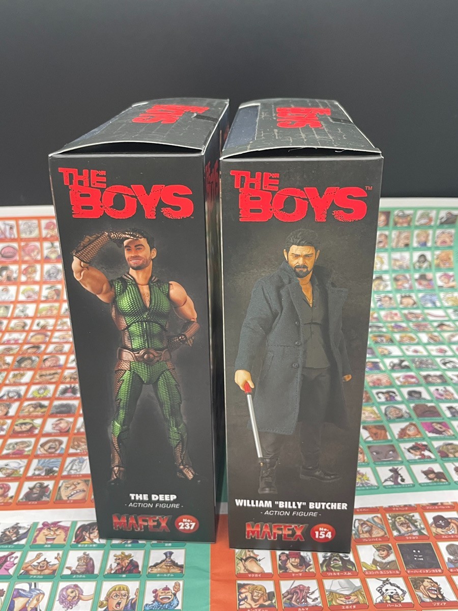 MAFEX The Boys Billy Butcher No.154 & The Deep No.237 Figure Set from Japan