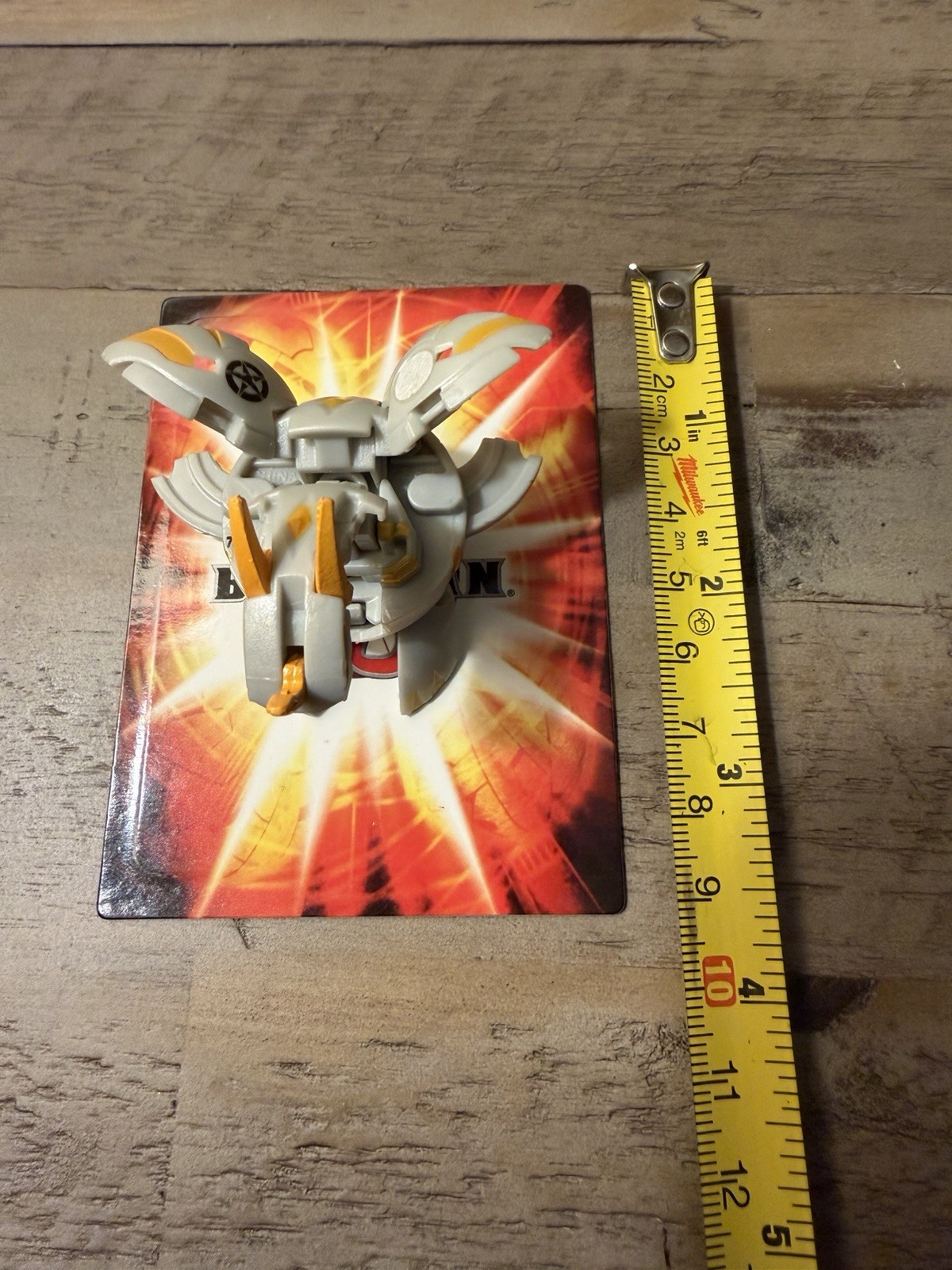 RARE Bakugan Gray Haos Neo Dragonoid BakuLegacy Series 730G (card not included)