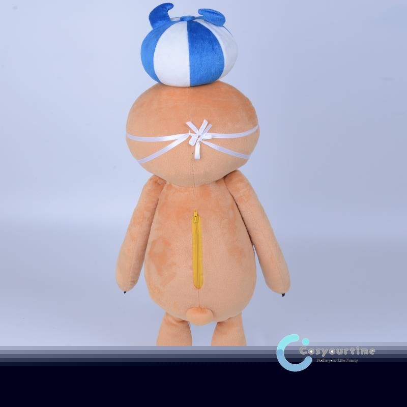 60Cm Anime Perona Zombie Bear Kumasy Plush Toy Stuffed Bear Cos Doll Xmas Gift