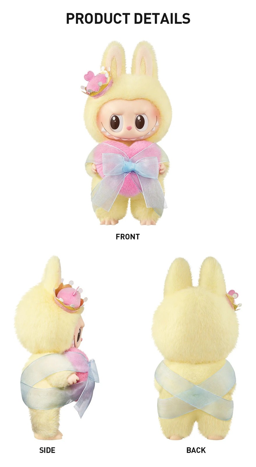 OFFICIAL AUTHENTIC POPMART LABUBU THE MONSTERS Let’s Checkmate Vinyl Plush