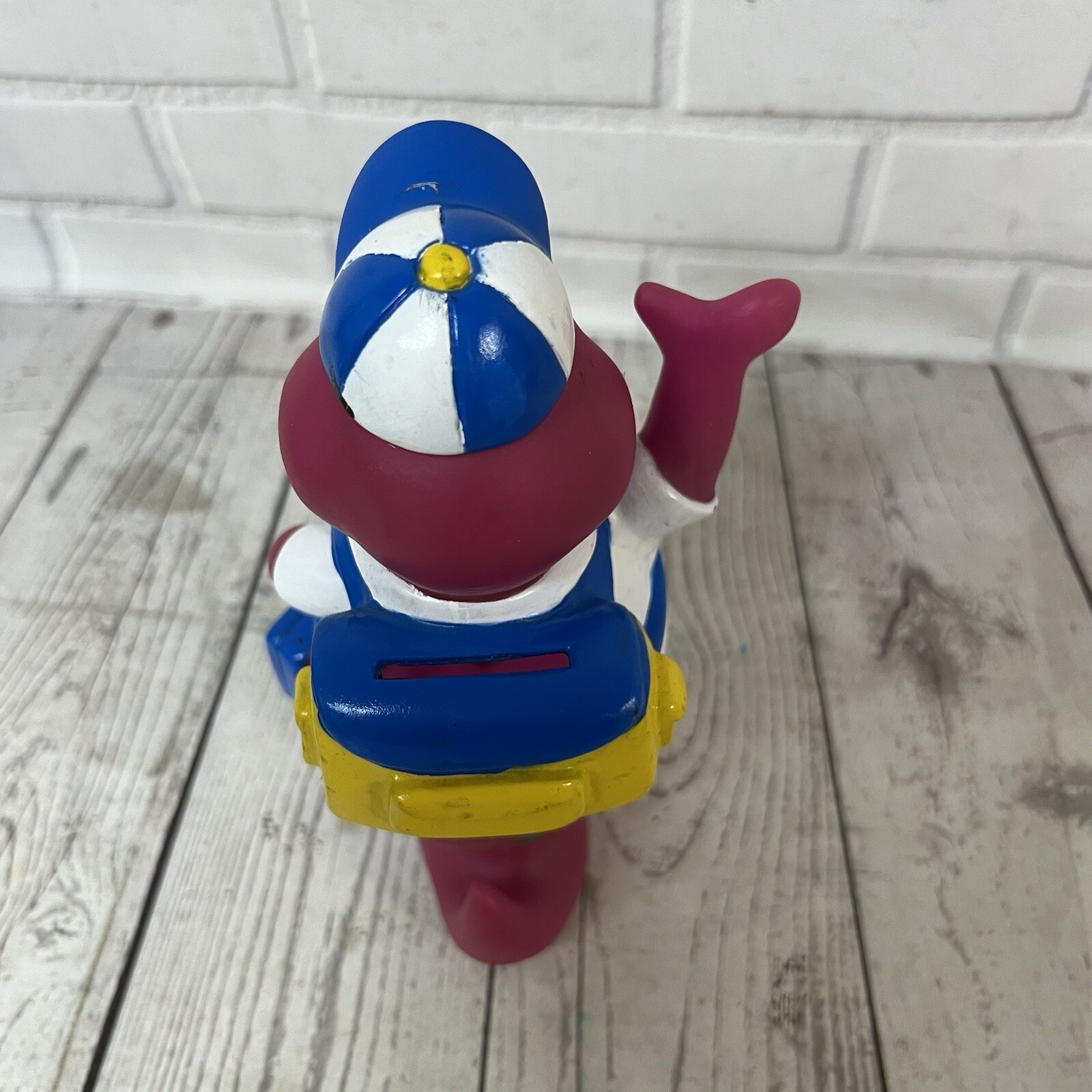 Vintage 1992 Lyons Group Barney Purple Dinosaur Coin Piggy Bank Back to School