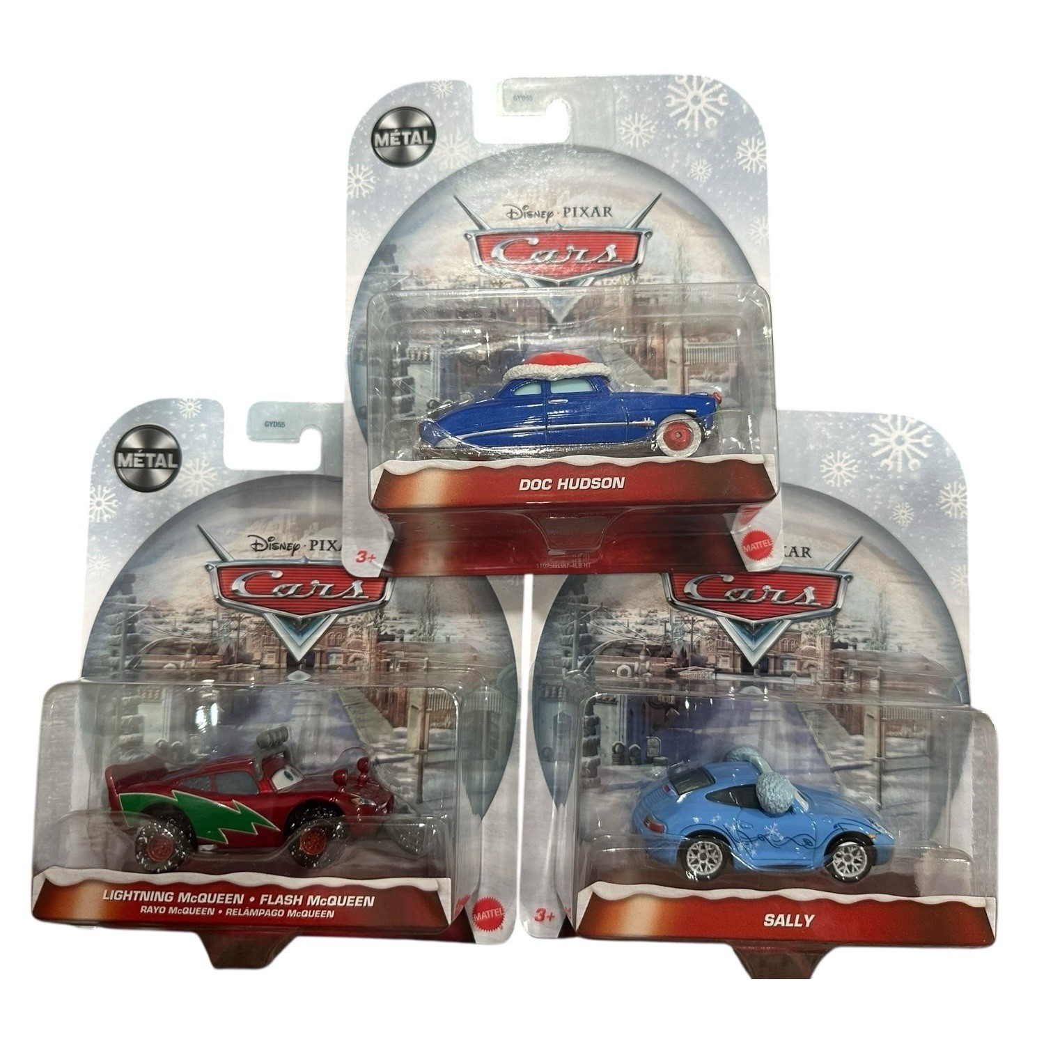 Disney Pixar Cars Holiday Mater 2025 Christmas Winter Series Sally McQueen Doc