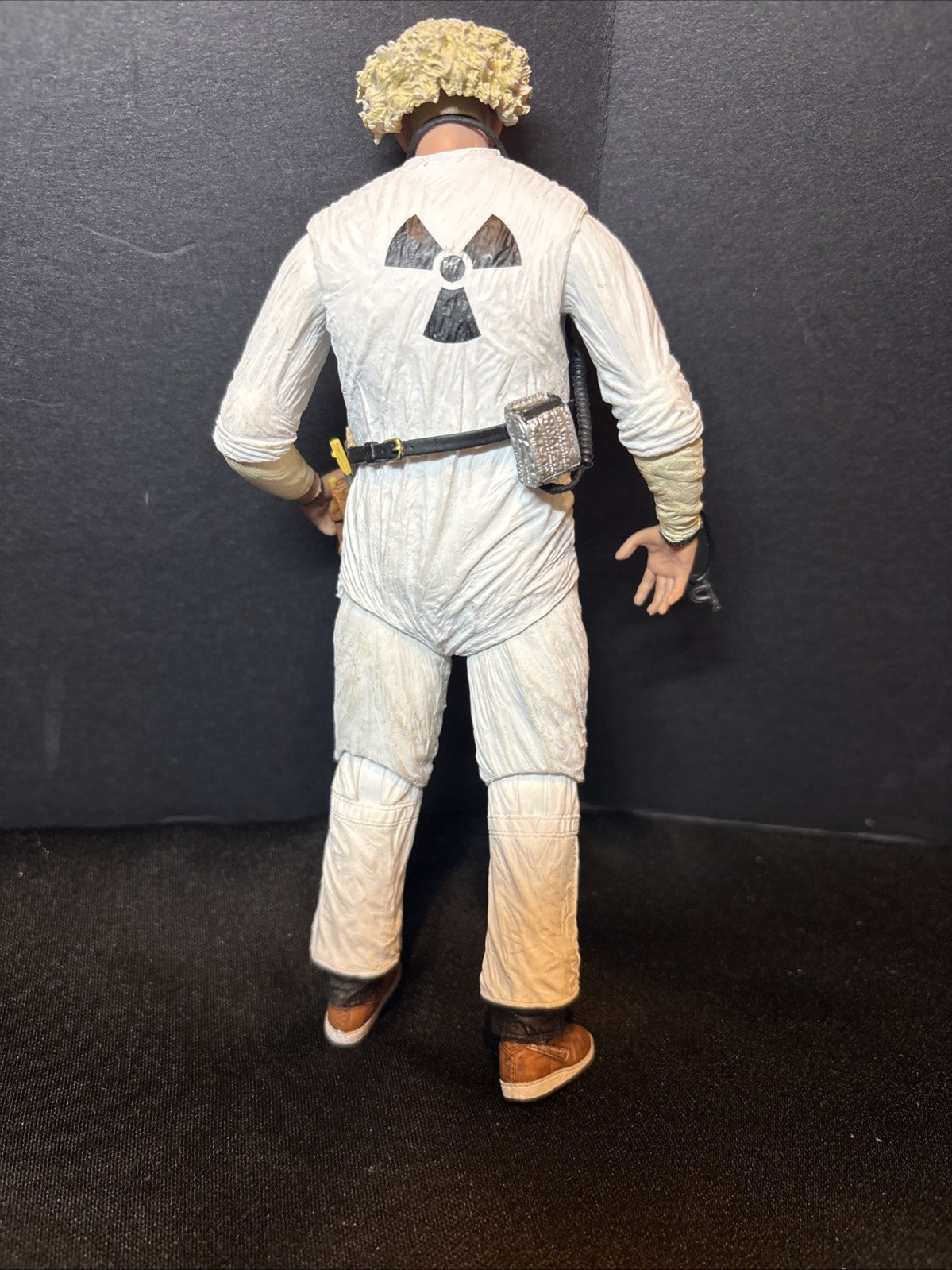 NECA Ultimate Back to the Future Doc BrownHazmat Suit Loose Great Condition