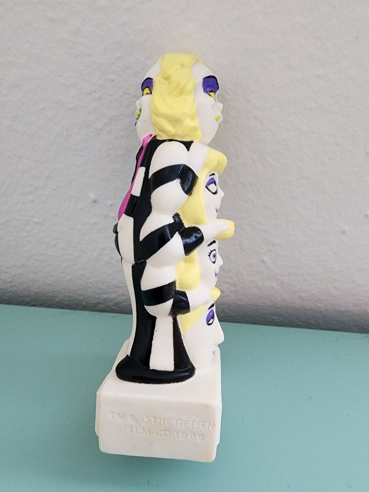 Vintage 1989 Burger King Beetlejuice Toys Lot of 3 Charmer, Ghost Post, Ghost TV