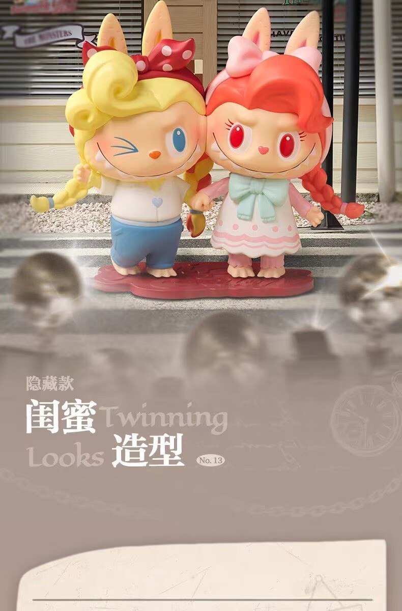Authentic The Monsters Hair Salon Series Blind Box Confirmed Figure Toy