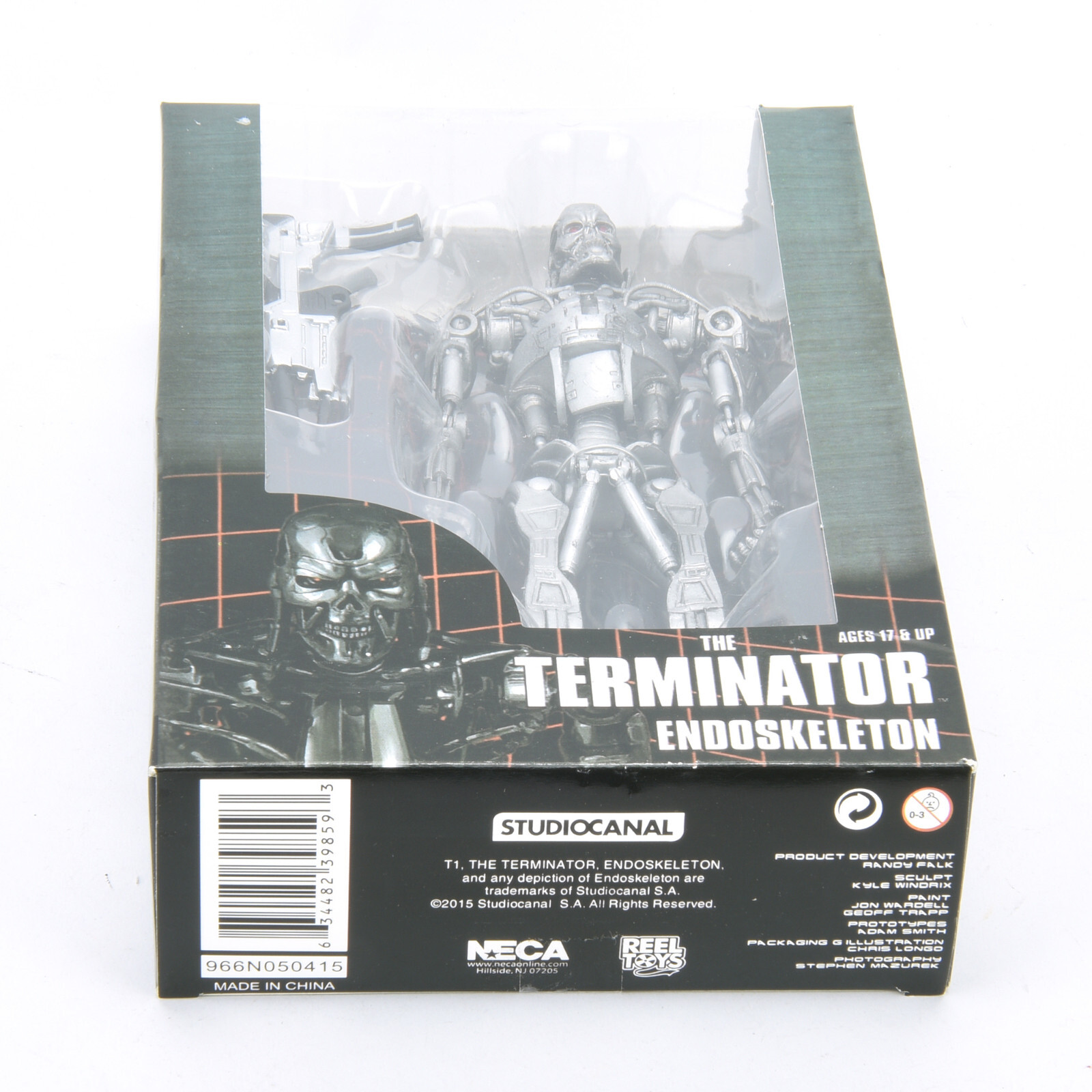 The Terminator 2 Endoskeleton Arnold Schwarzenegger T-800 Action Figures Toys