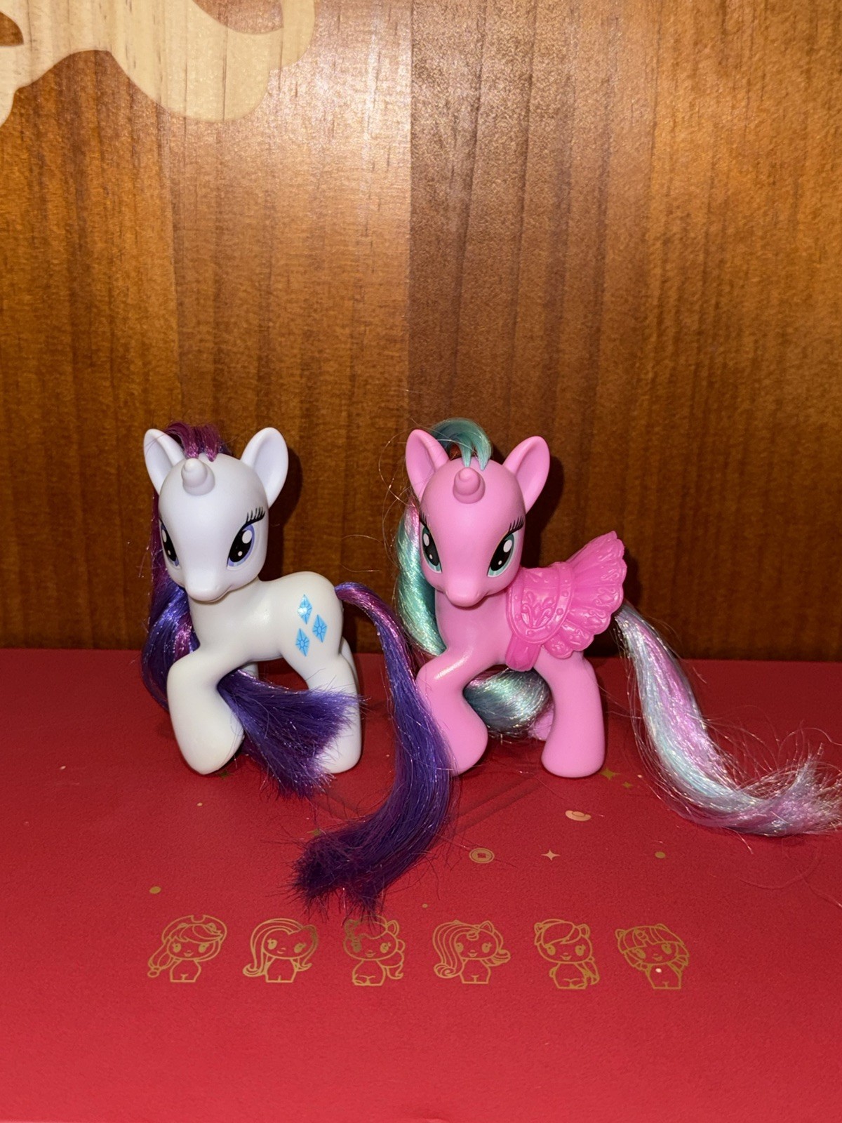 My little pony g4 brushable, Rarity & Sweetie swirl duo, MLP