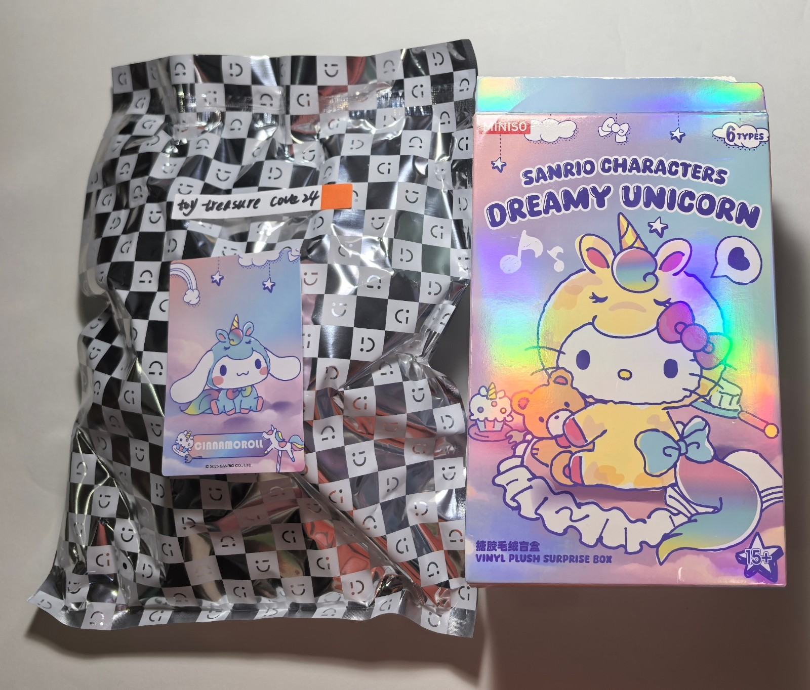 MINISO Sanrio Characters Dreamy Unicorn Series Vinyl Plush Confirmed Blind Box!