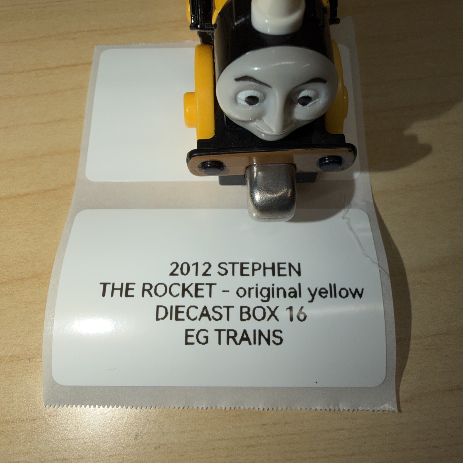 STEPHEN THOMAS FRIENDS TRAIN Take N Play Along DIECAST ROCKET ! KING OF RAILWAY