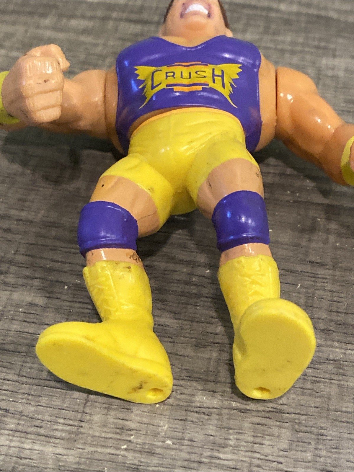 WWF Hasbro Crush WWE Mattel LJN Vintage Titan Sports Action Figure Action Work