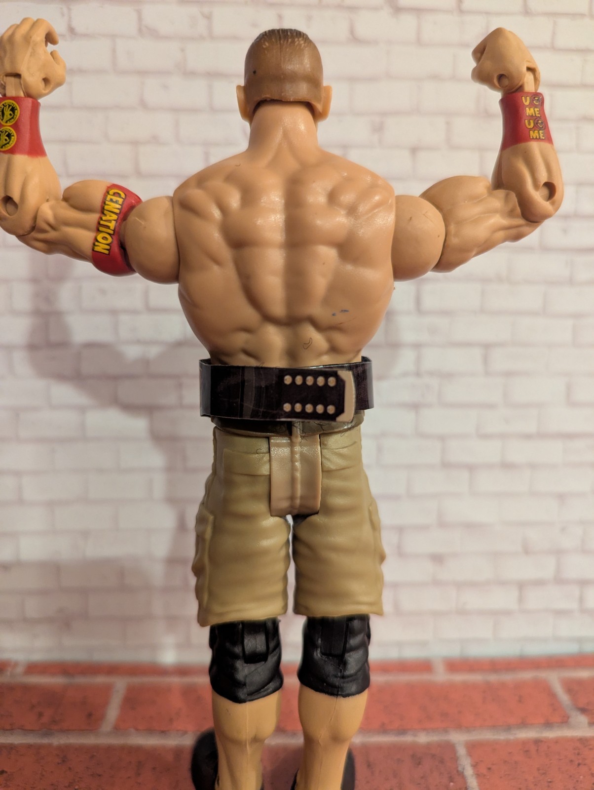 Custom WWE WWF John Cena Intercontinental Belt for 6″ (figures not included)