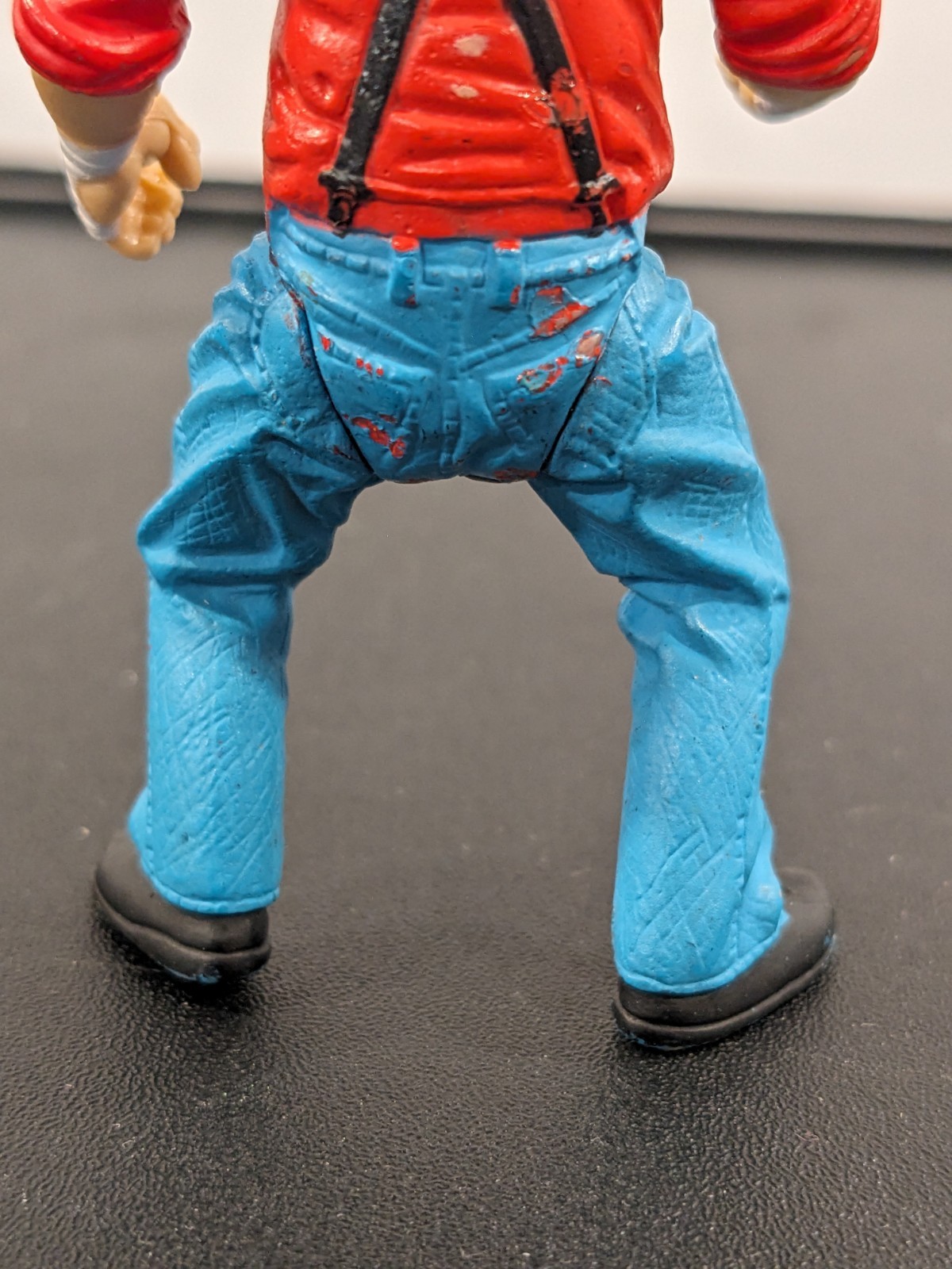 WWF JAKKS Micro Mini 3in Chainsaw Charlie Terry Funk Figure WWE 1998 ECW