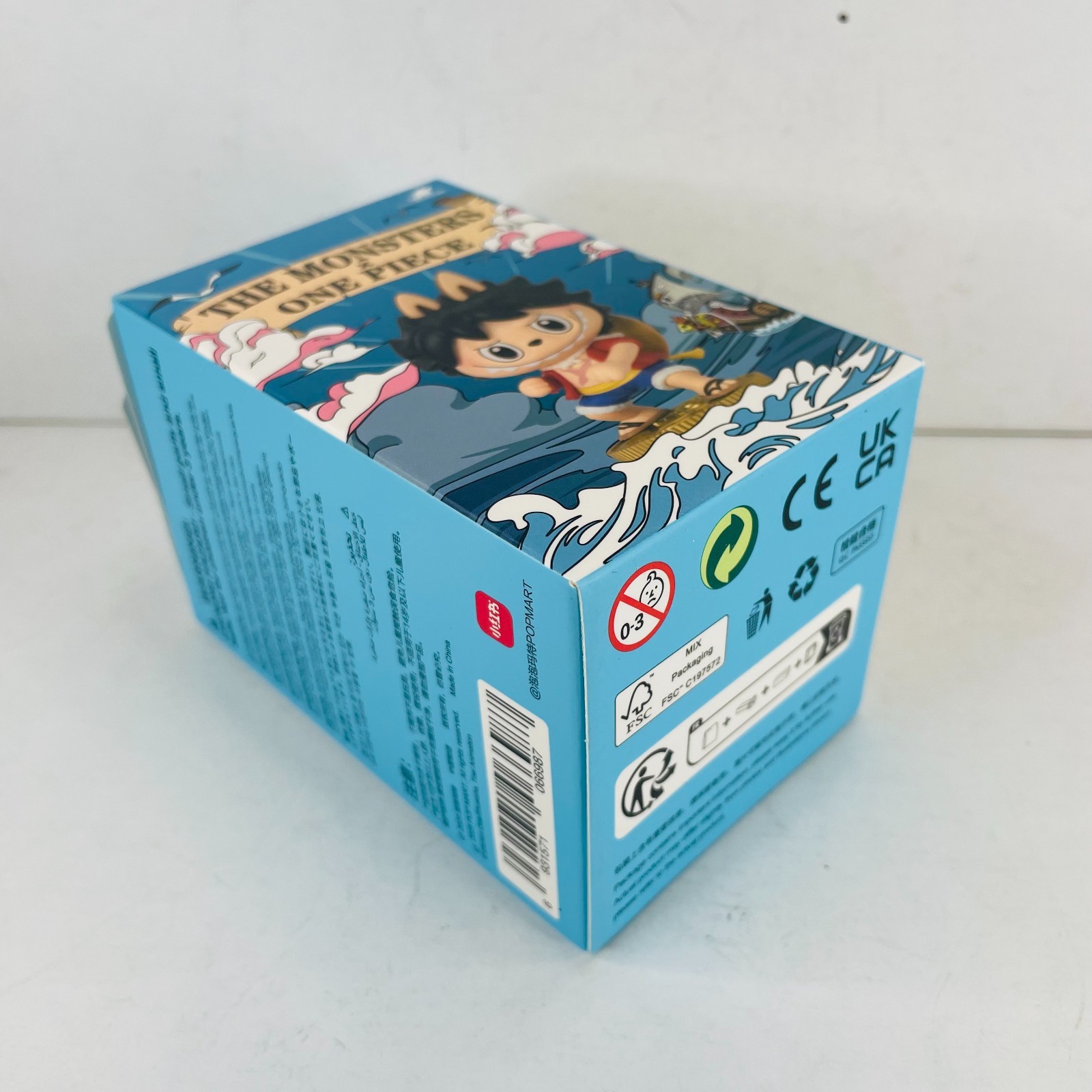 POP MART x Labubu The Monsters One Piece Series Figure Sealed Bag in Open Box