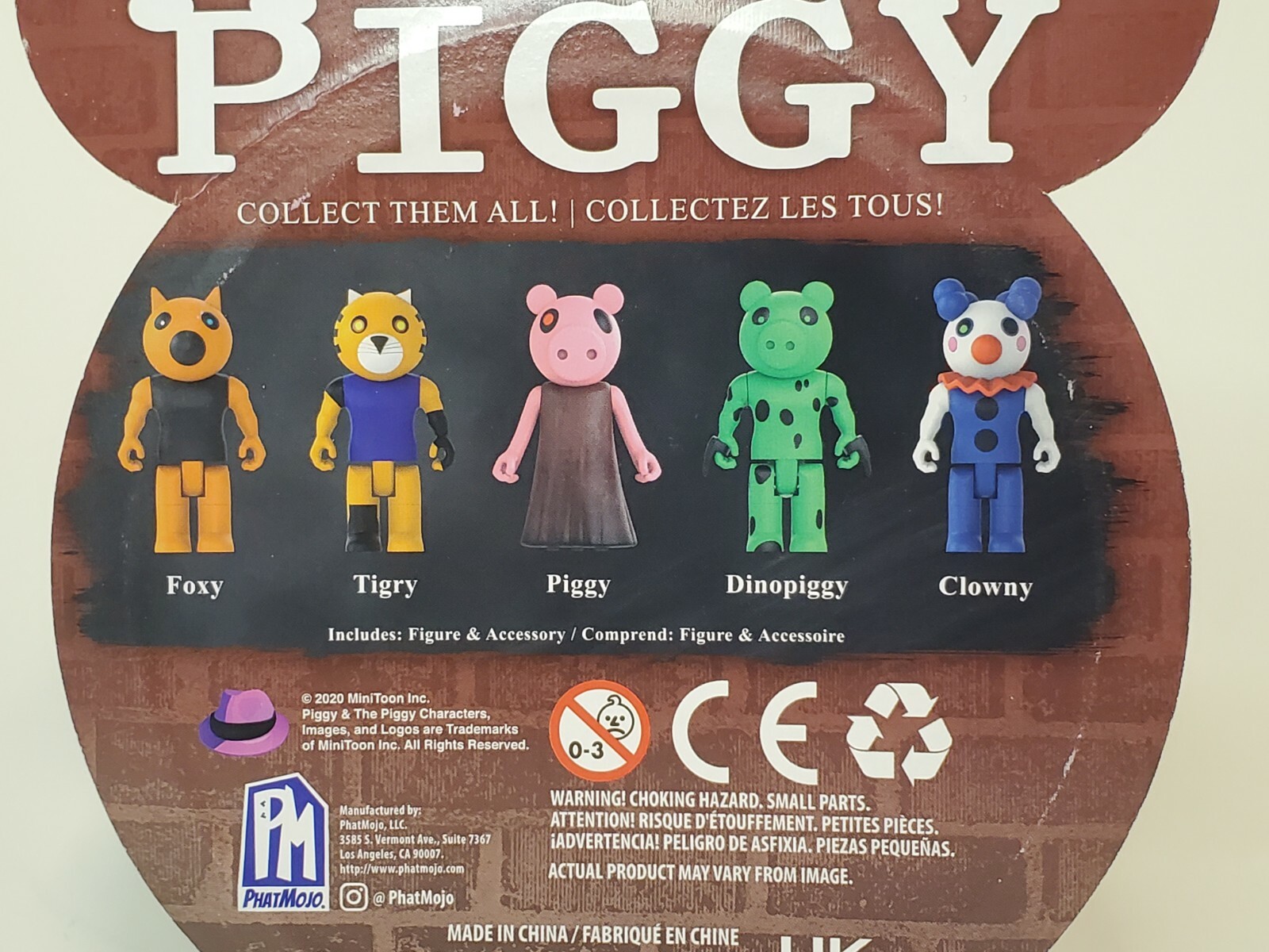 Phat Mojo Piggy Dinopiggy Action Figure 3.5″ Series 1 Includes DLC Items Game