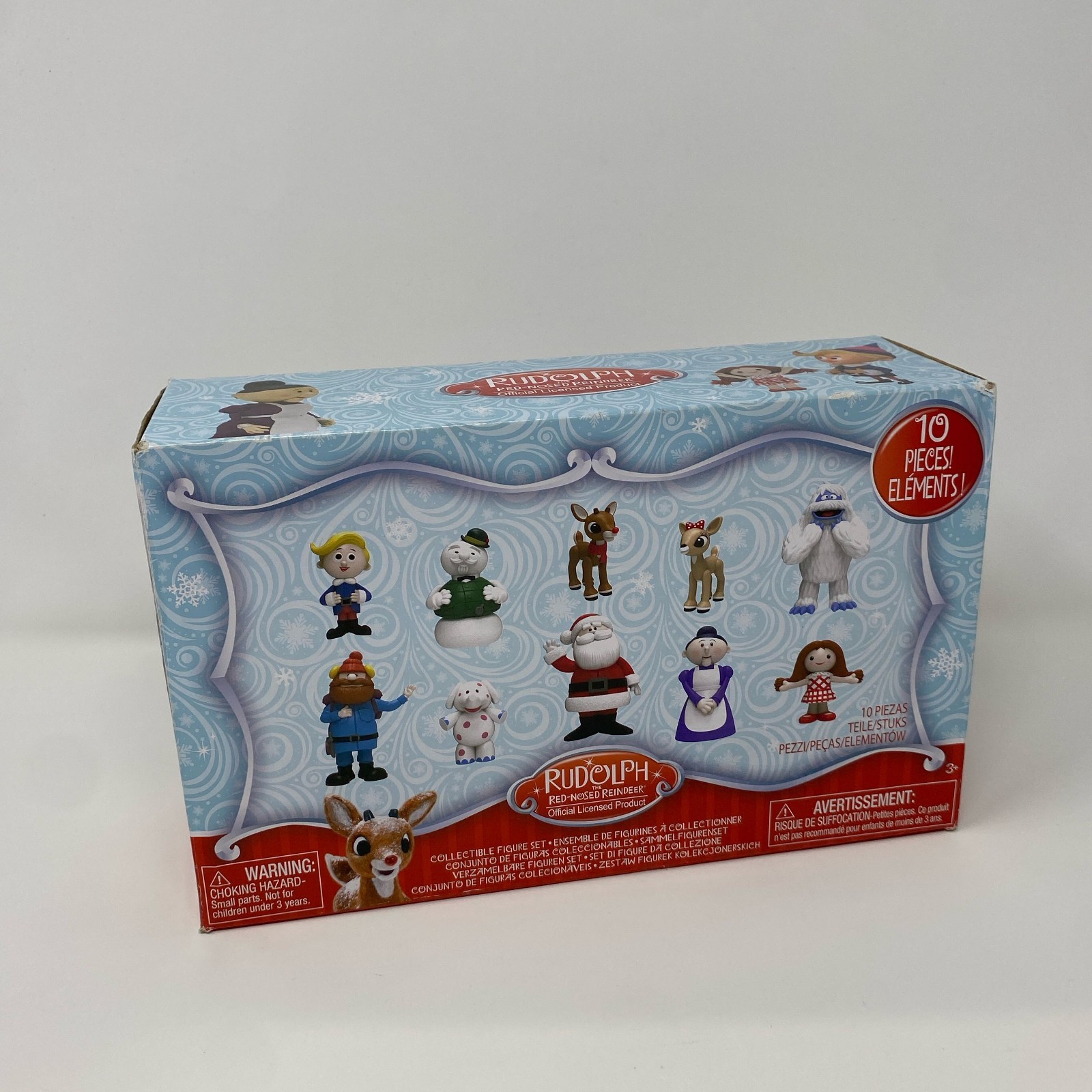 Just Play Rudolph 10-Piece Figure Set, 3.5in Figures – Multicolor