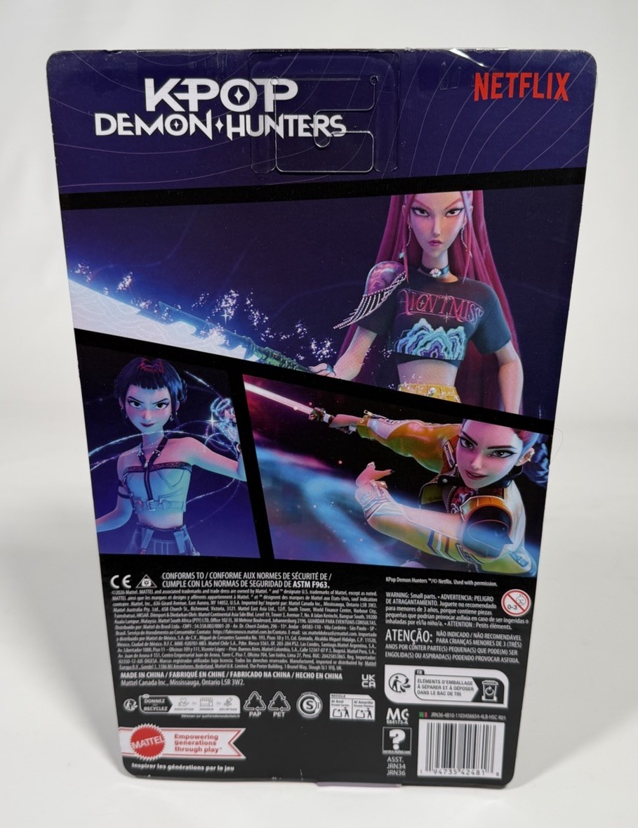 IN HAND KPop Demon Hunters HUNTR/X Mattel Mira Fashion Doll «How It’s Done»