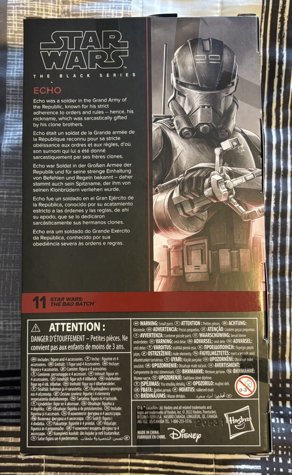 Star Wars Black Series Bad Batch Action Figure Lot