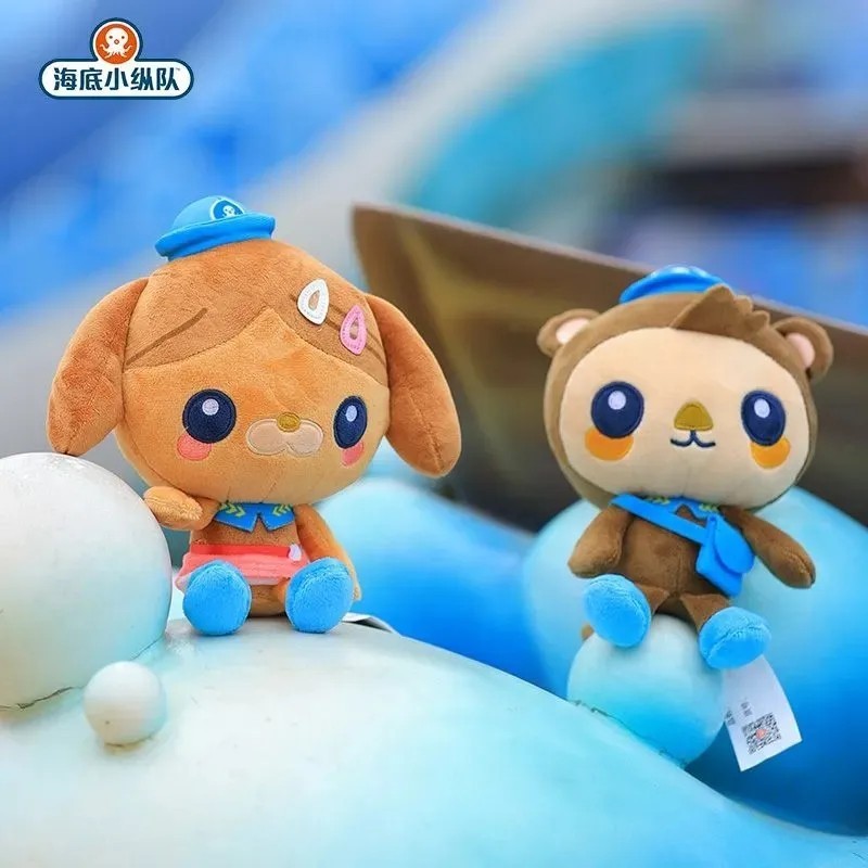 New Octonauts 20cm Plush Toys Vegimal Barnacles Peso Kwazii Tweak Animal Stuffed